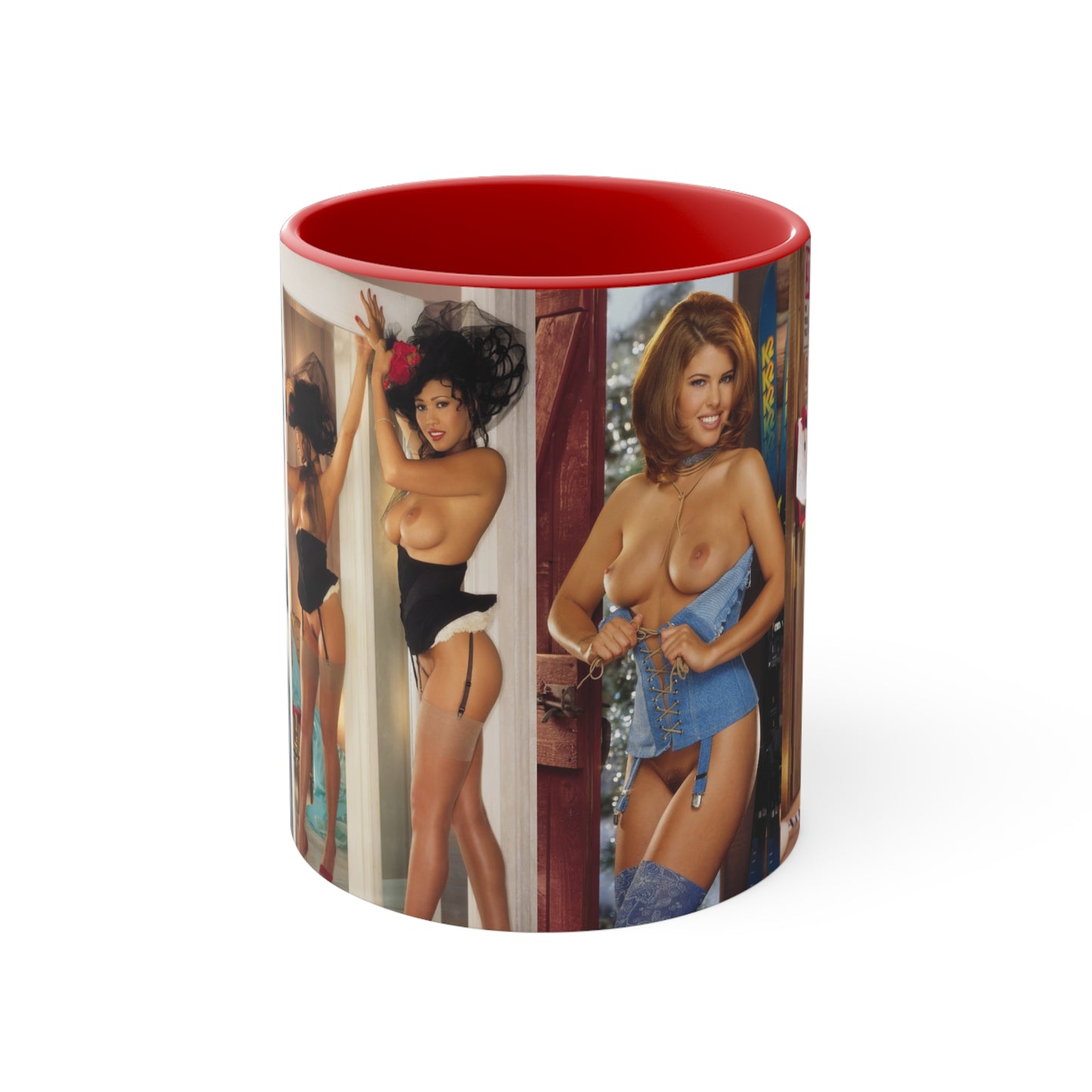 Accent Coffee Mug, 11oz Playboy Playmates 1997 January - April