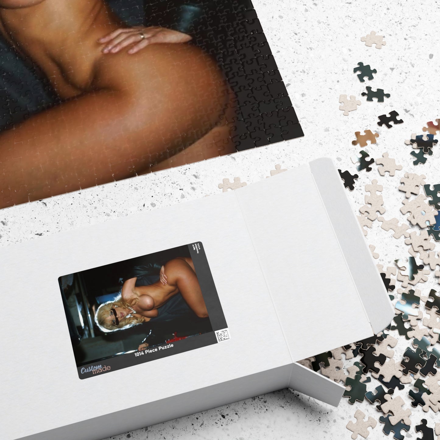 Puzzle (110, 252, 500, 1014-piece) Retro Porn Star Nina Hartley Nude