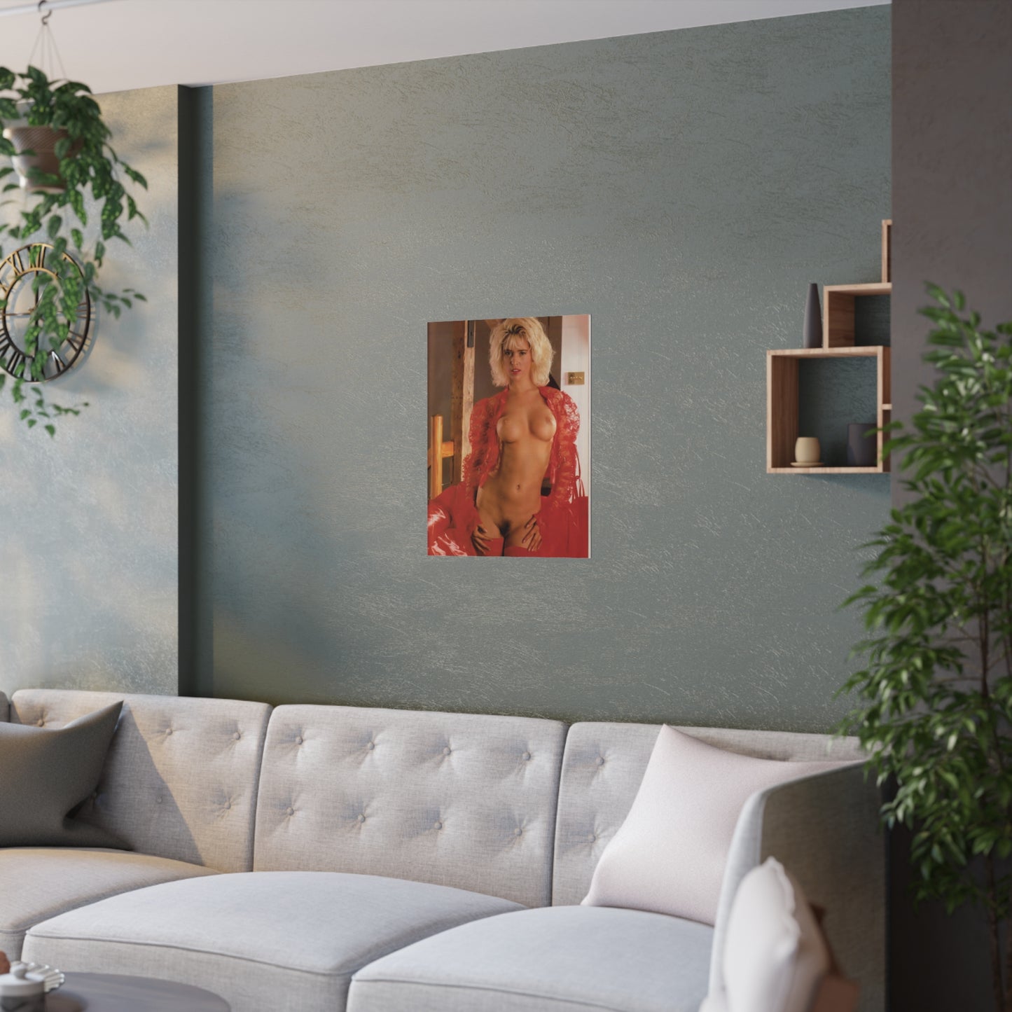 Satin Posters (210gsm) Retro Adult Star Jo Guest Nude