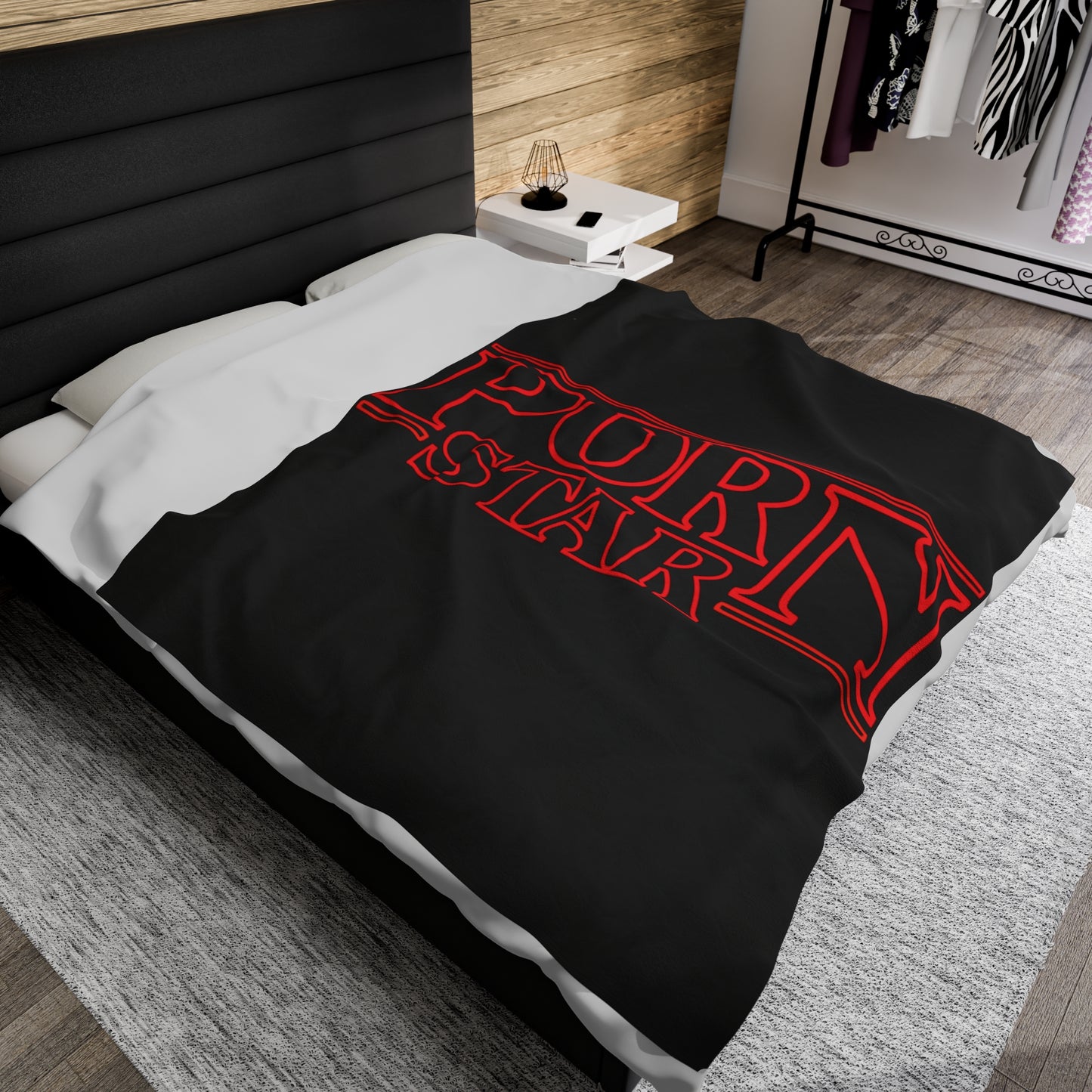 Velveteen Plush Blanket Porn Star
