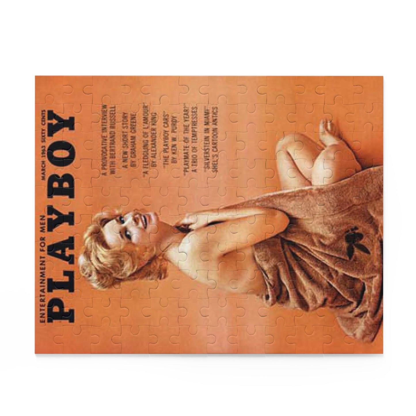 Puzzle (120, 252, 500-Piece) Playboy Cover March 1963