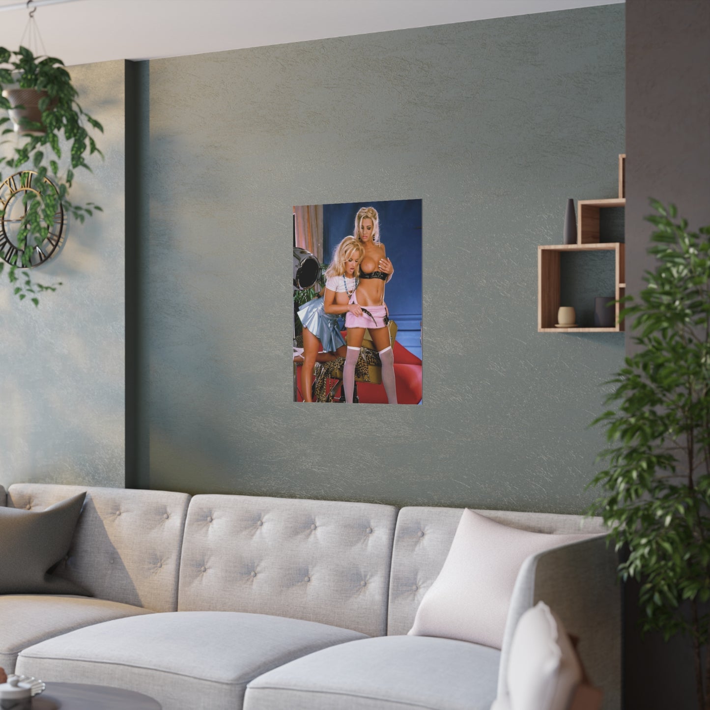 Satin Posters (210gsm) Pornstar Nikki Tyler & Kaylan Nicole Nude