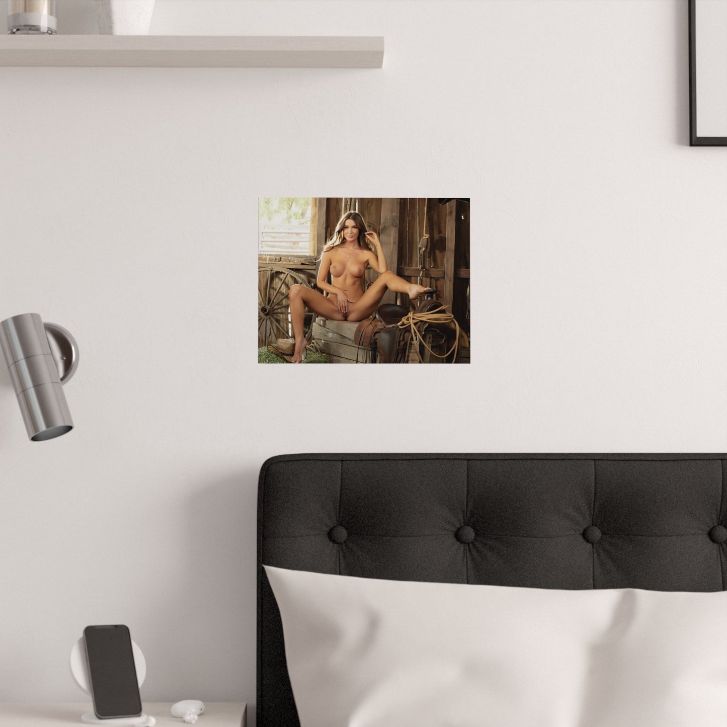 Satin Posters (210gsm) Penthouse Pet September 2021 Carolina White