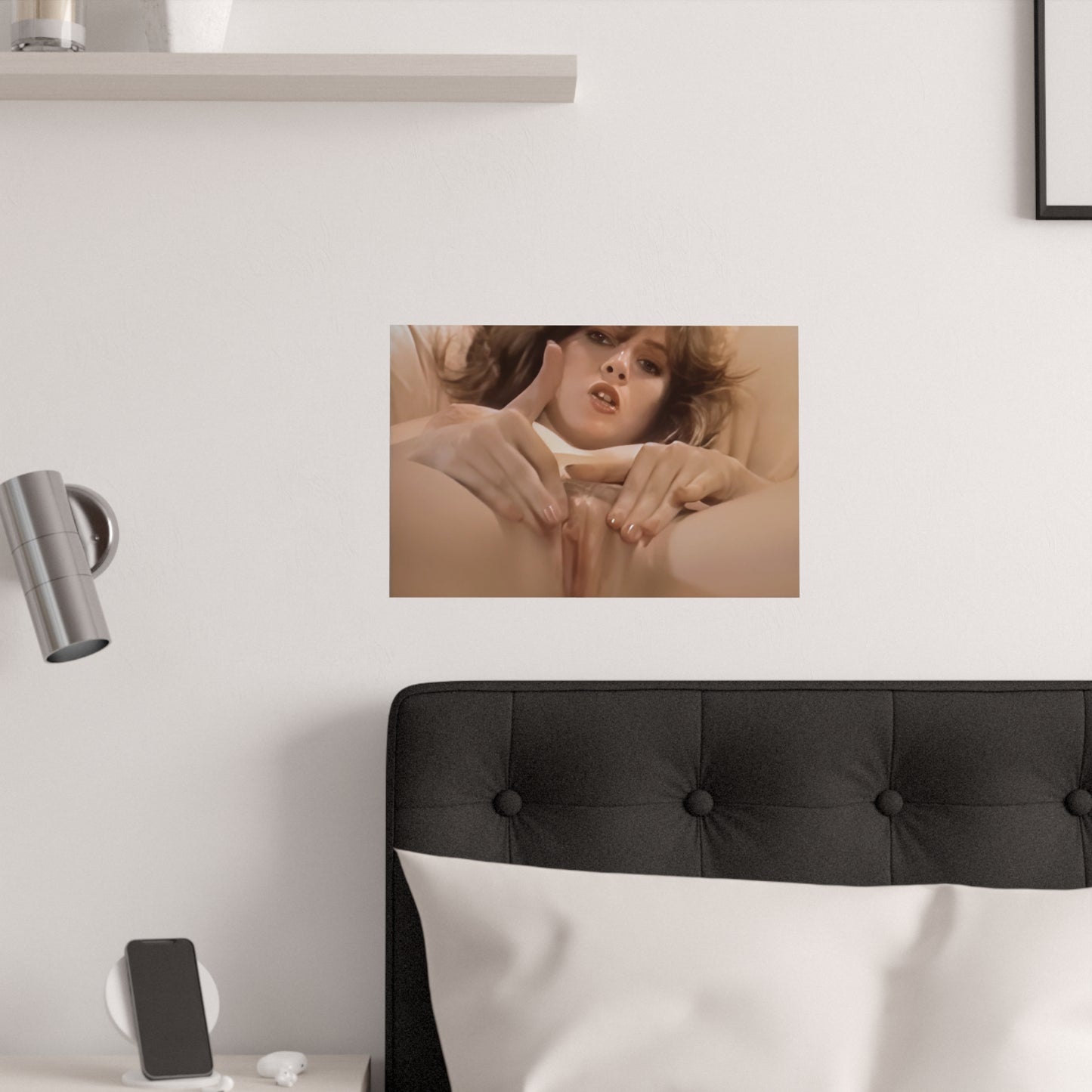 Satin Posters (210gsm) Traci Lords Naked Nude Retro