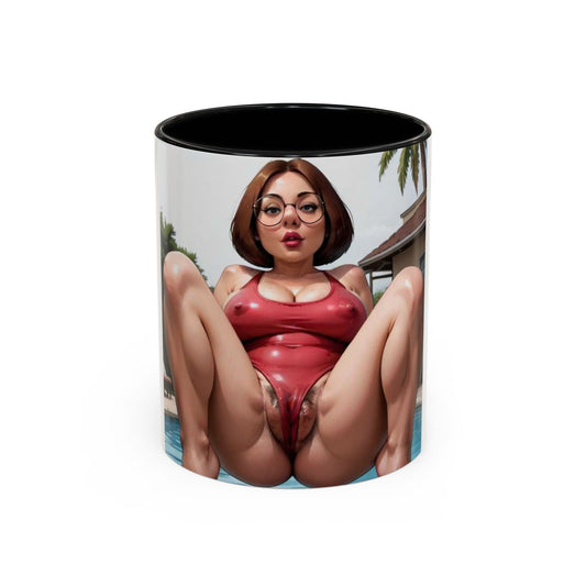 Accent Coffee Mug (11, 15oz) Meg Griffin Nude