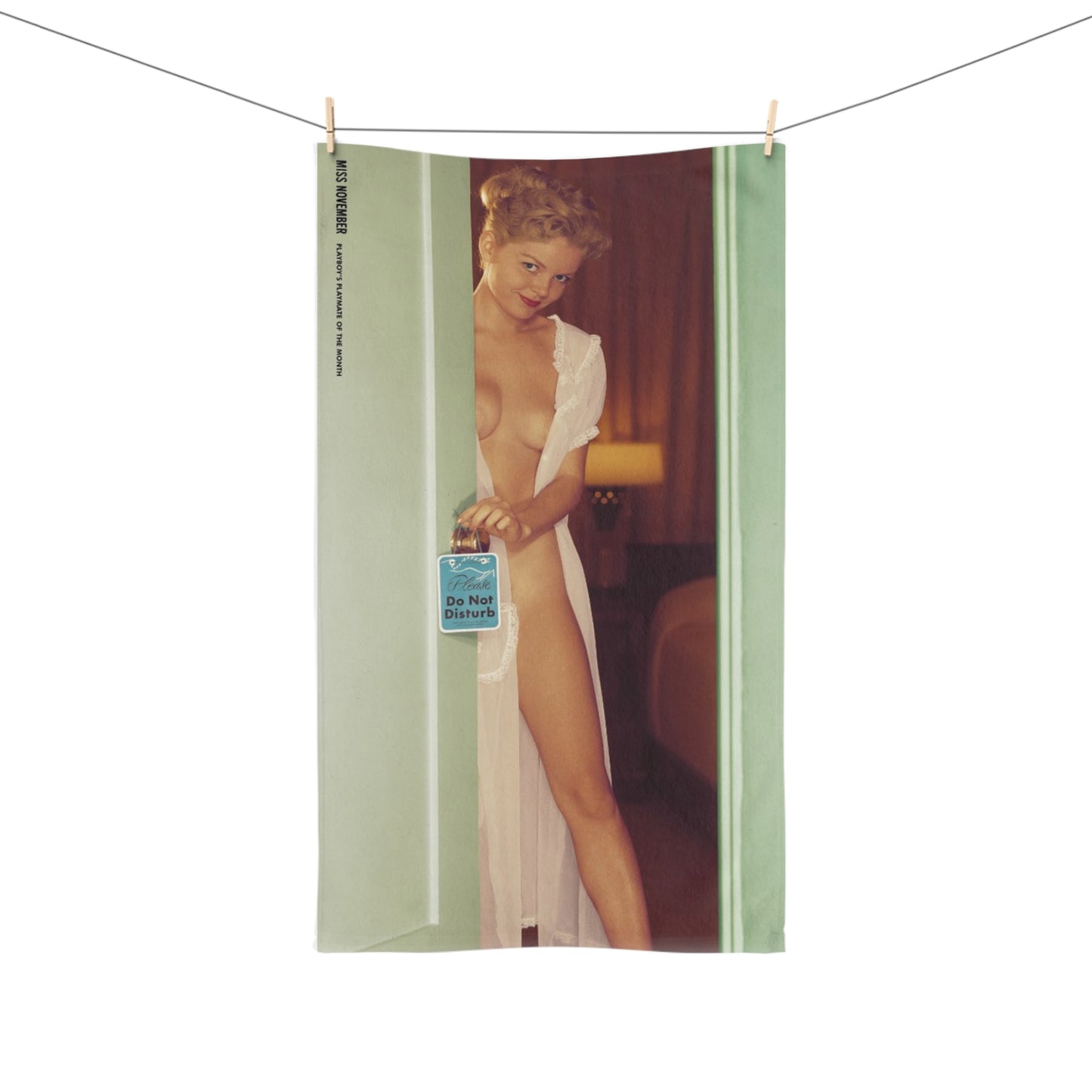 Hand Towel Playboy Playmate November 1957 Marlene Callahan