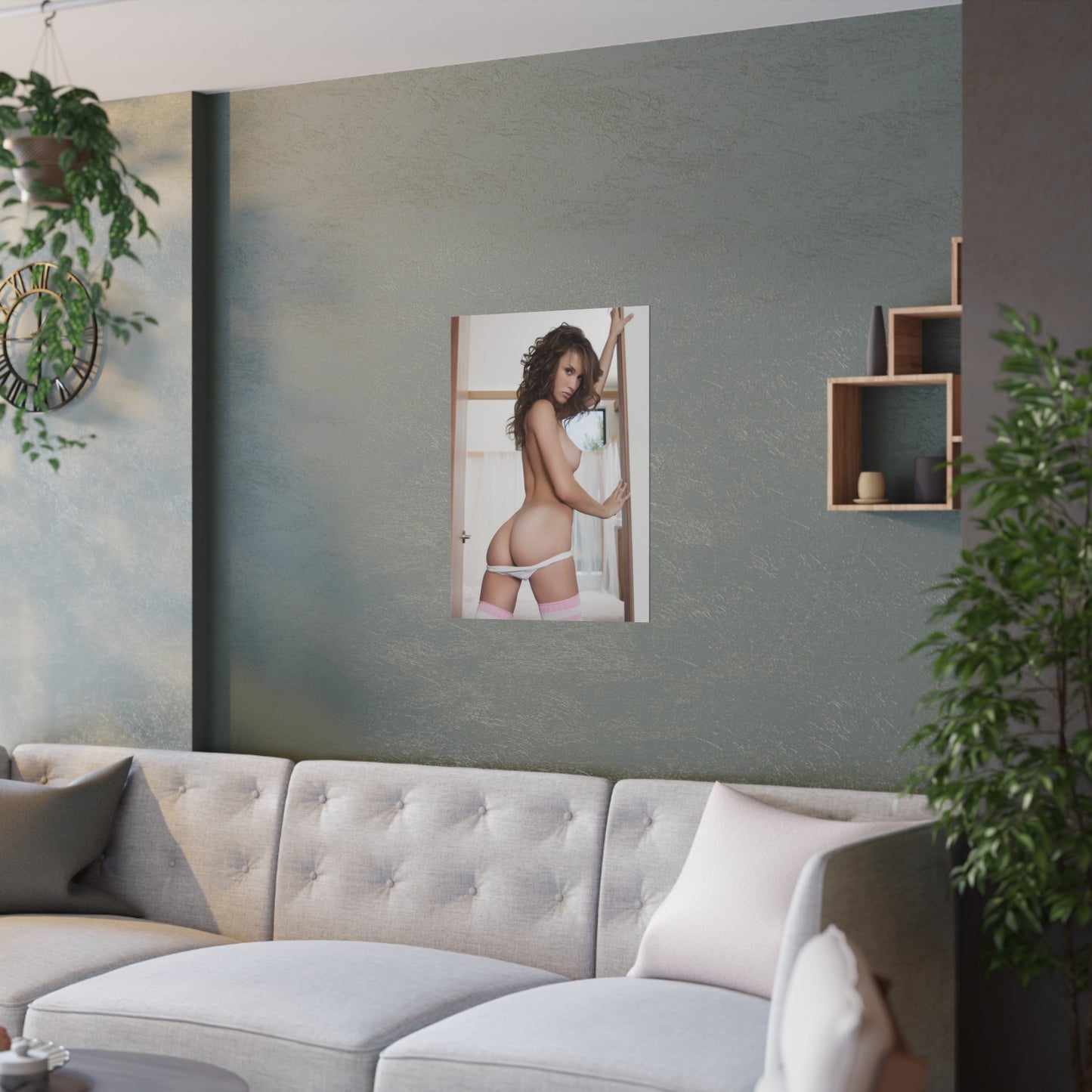 Satin Posters (210gsm) Malena Morgan Nude