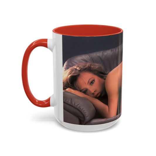 Accent Coffee Mug (11, 15oz) Traci Lords Nude