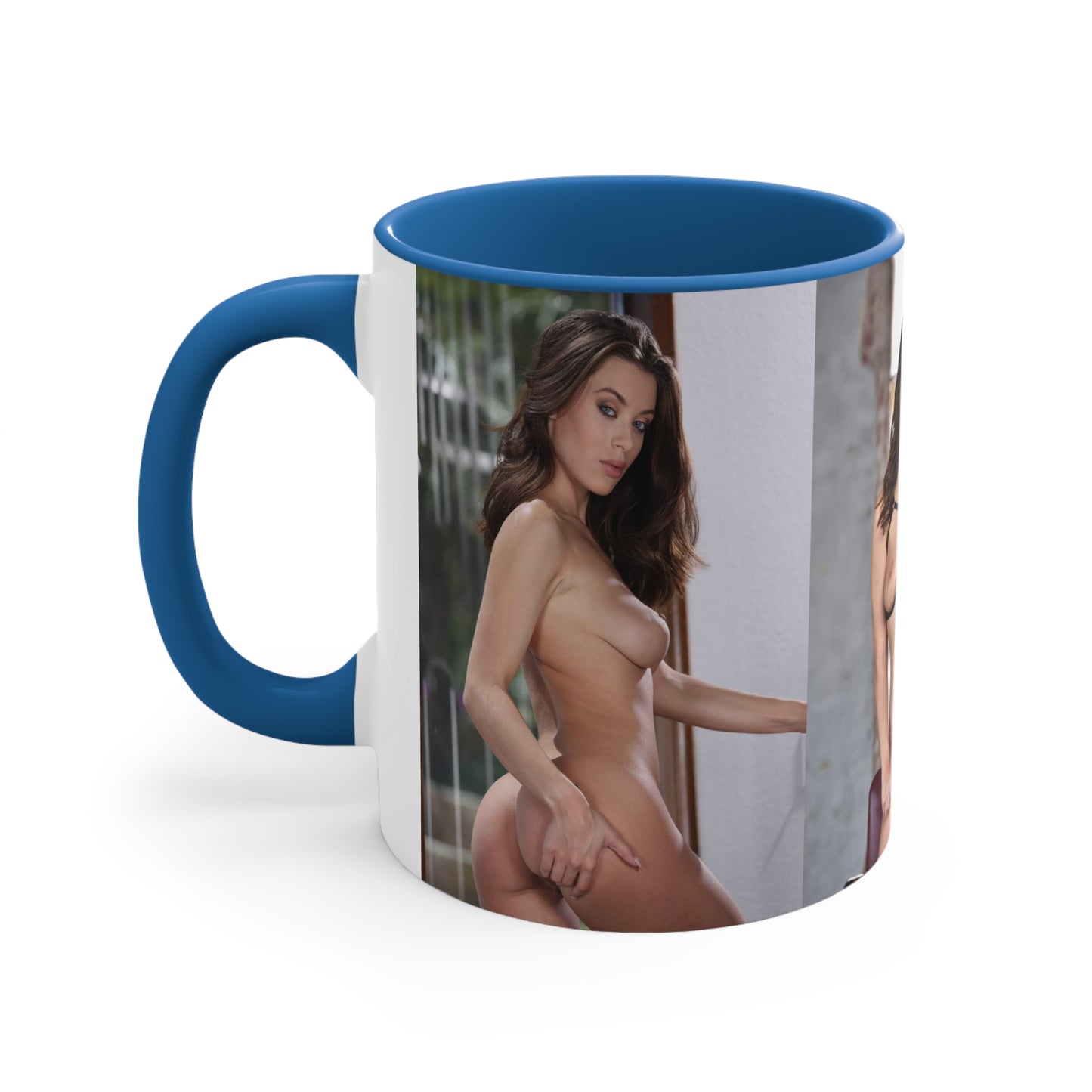 Accent Coffee Mug, 11oz Lana Rhoades Nude