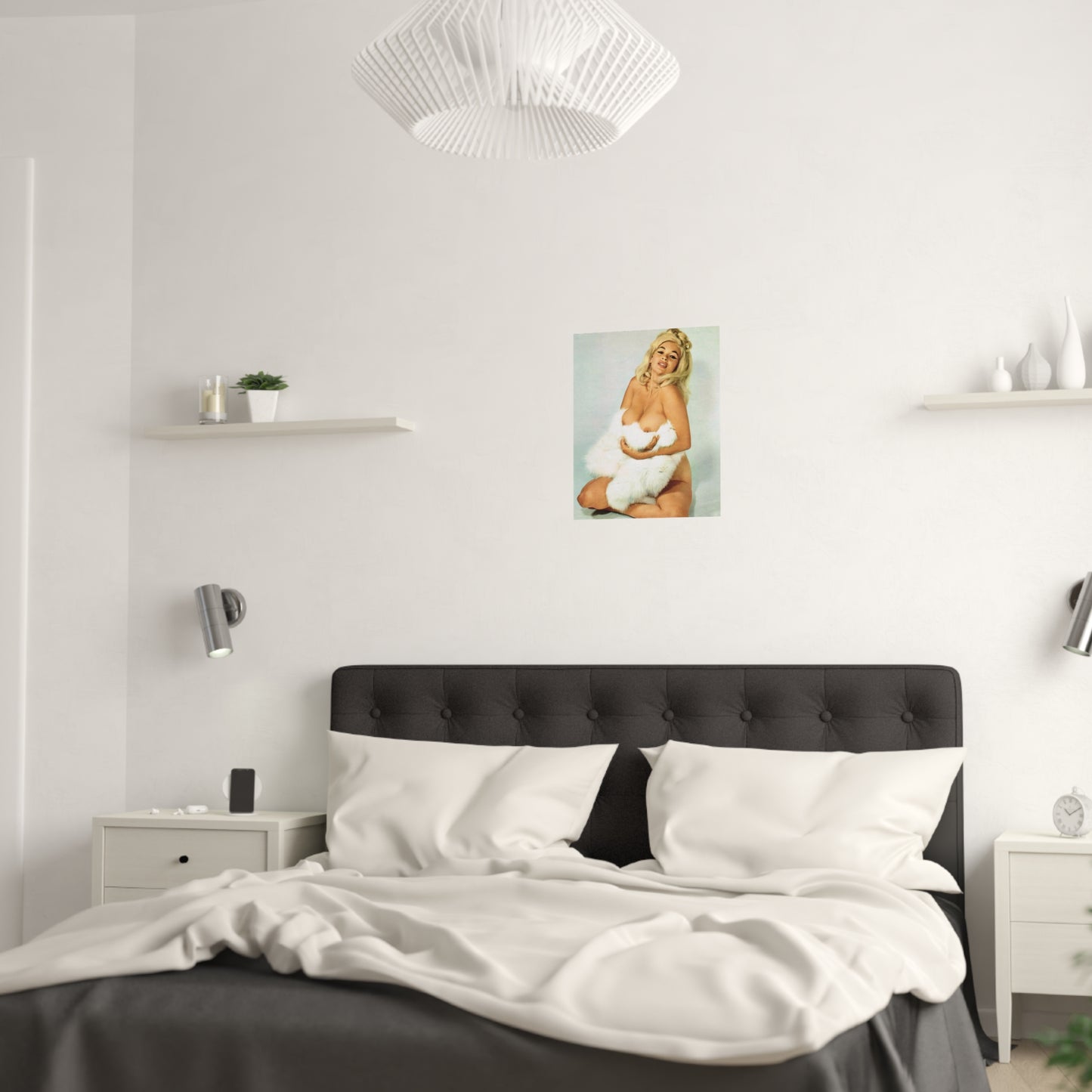 Satin Posters (210gsm) Jayne Mansfield Nude