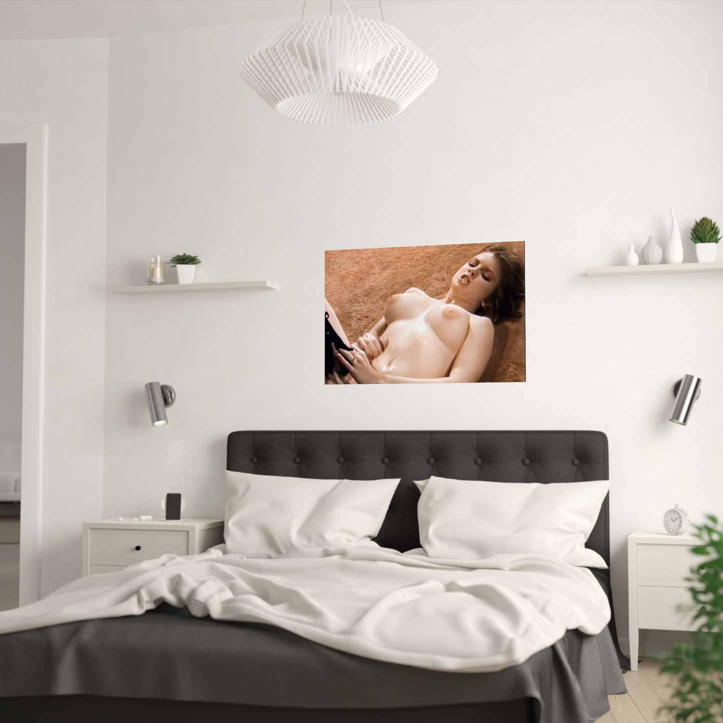 Satin Posters (210gsm) Traci Lords Nude Porn Retro