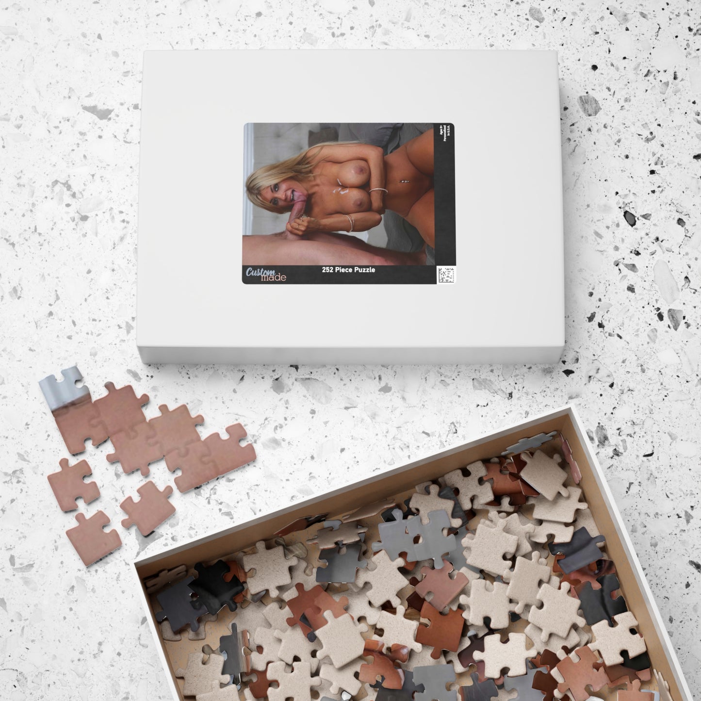 Puzzle (110, 252, 520, 1014-piece) Hot Hardcore Porno Porn Scene Kayla Kayden Fucking Sex Cumshot