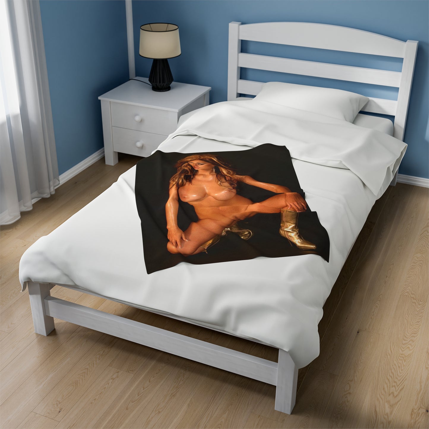 Velveteen Plush Blanket Porn Star Tera Patrick Nude