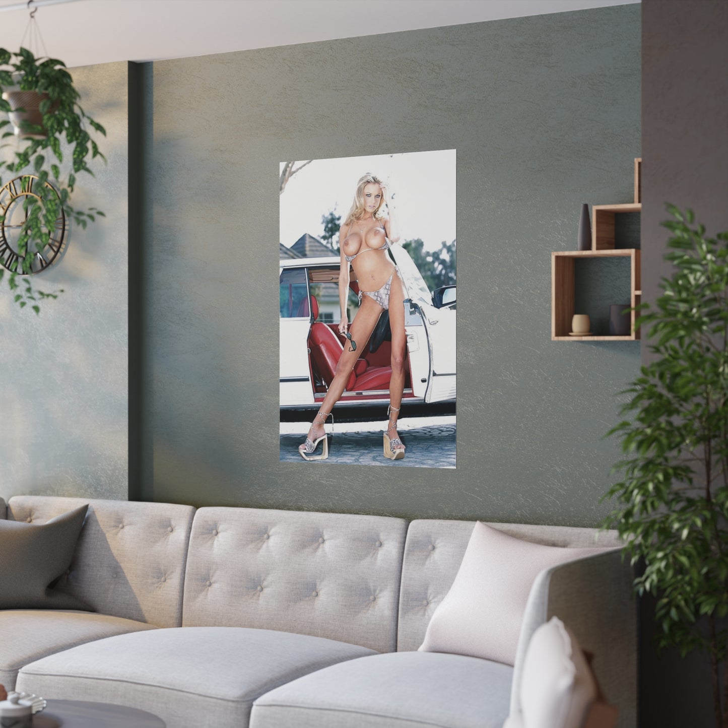Satin Posters (210gsm) Pornstar Briana Banks Nude