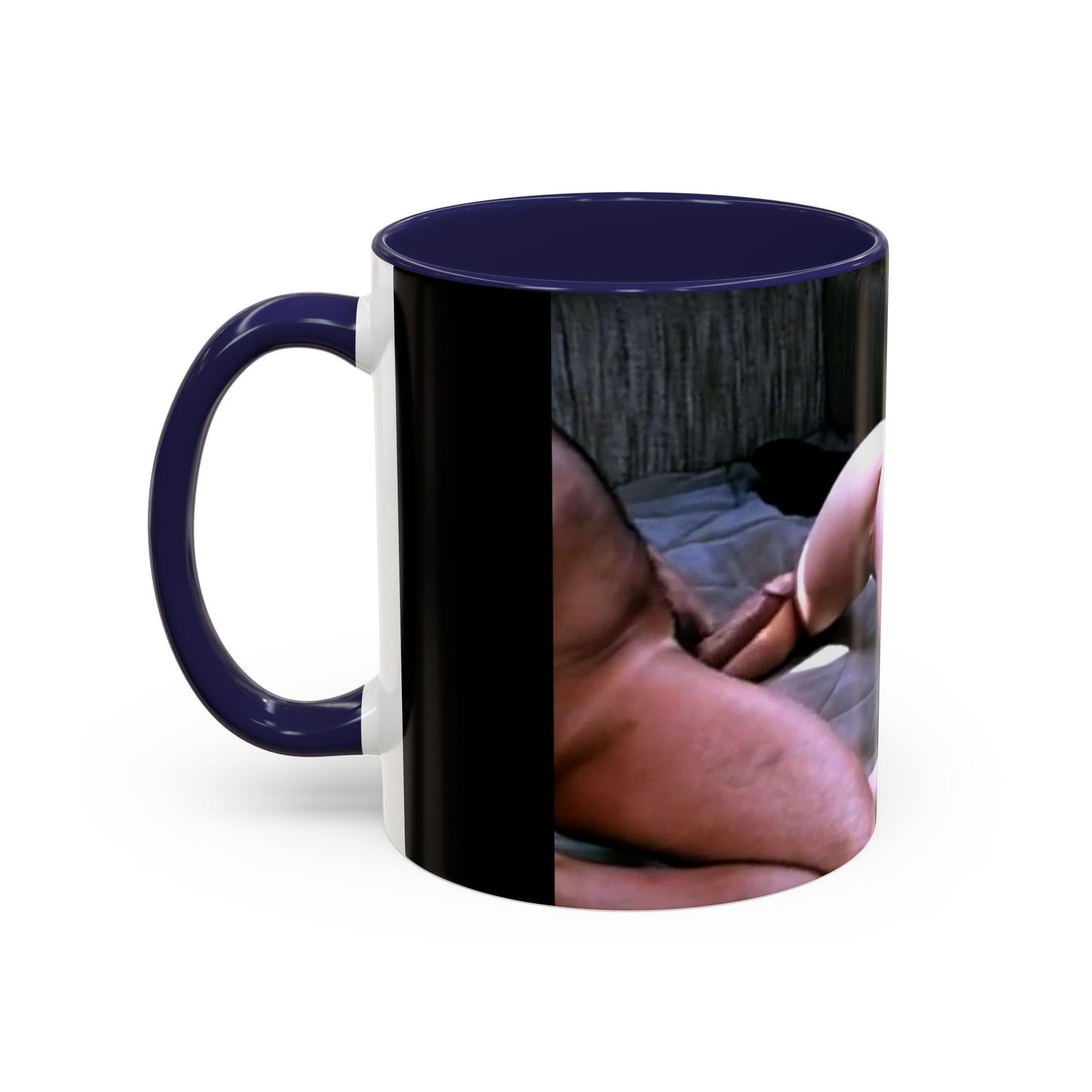 Accent Coffee Mug (11, 15oz) Traci Lords Nude Naked Retro