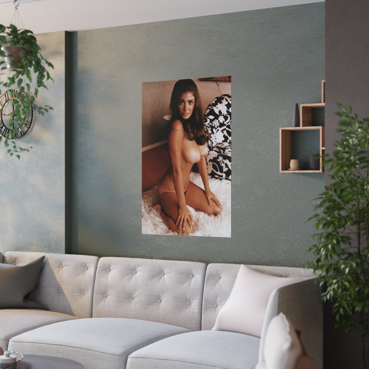 Satin Posters (210gsm) Playboy Playmate Cynthia Myers Nude