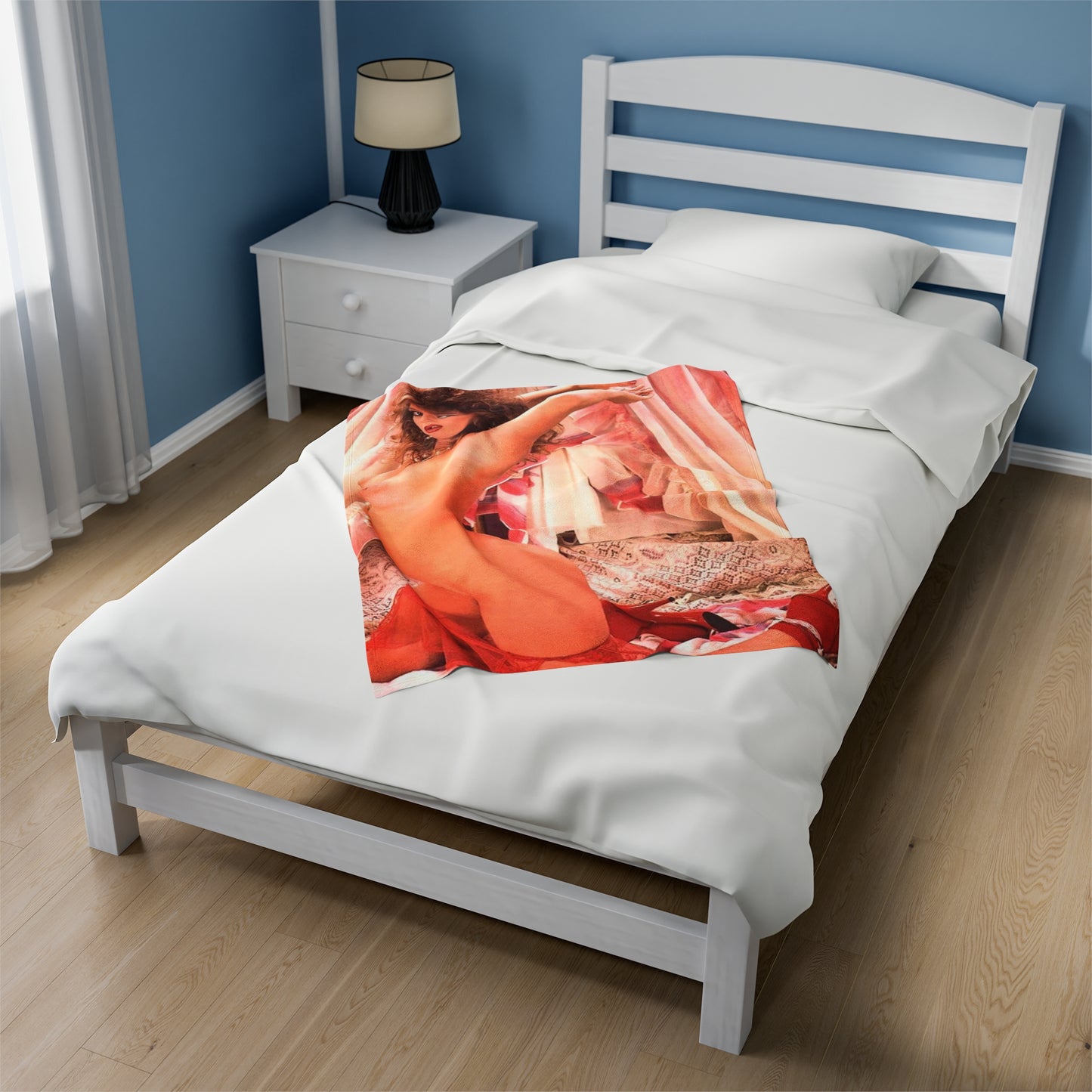 Velveteen Plush Blanket Traci Lords Nude