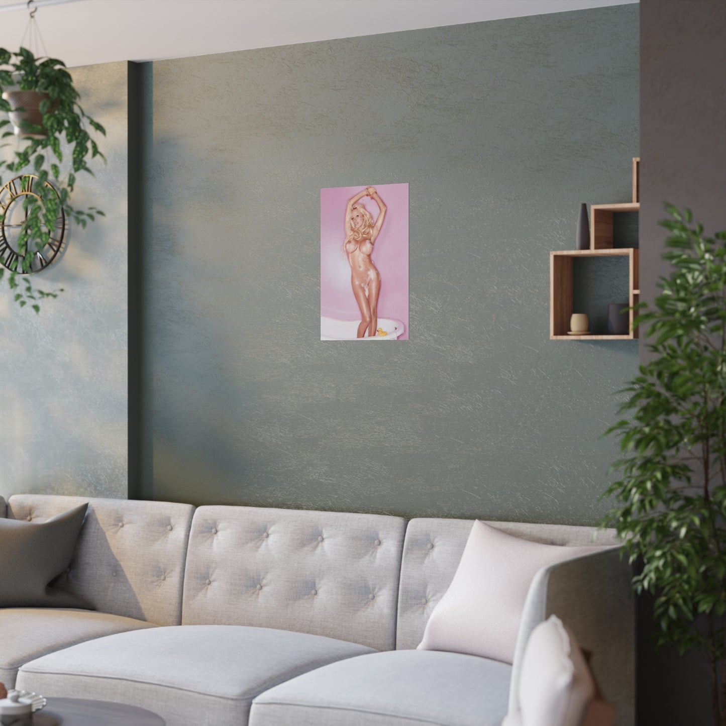 Satin Posters (210gsm) Pamela Nude