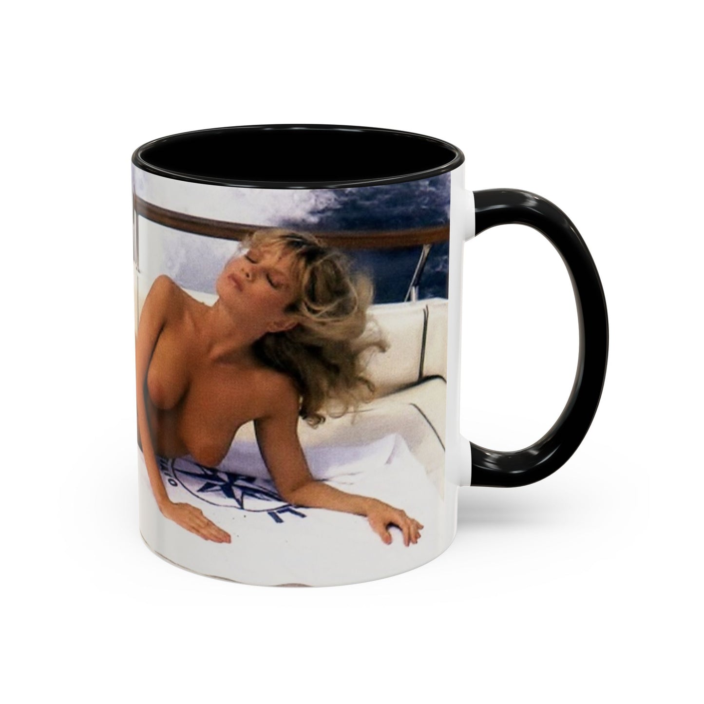 Accent Coffee Mug (11, 15oz) Traci Lords Nude