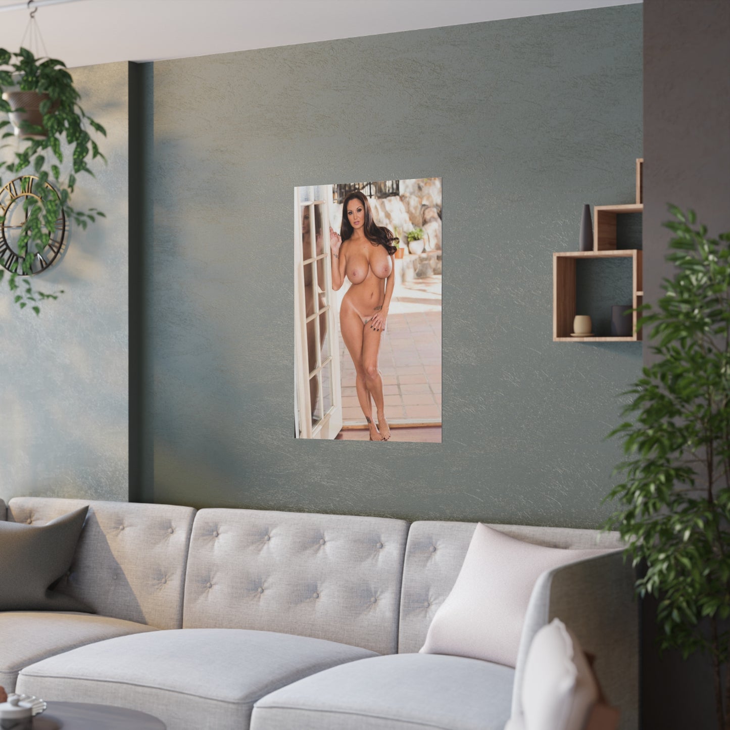 Satin Posters (210gsm) Ava Addams Nude