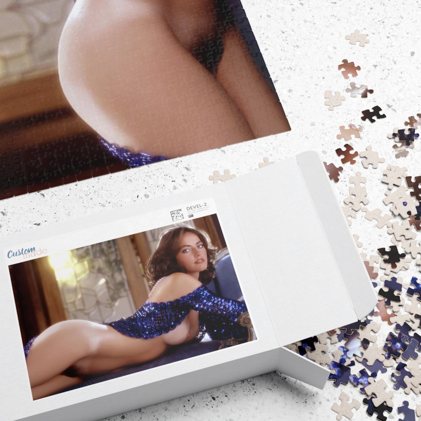 Puzzle (110, 252, 500, 1014-piece) Playboy Playmate March 1980 Henriette Allais