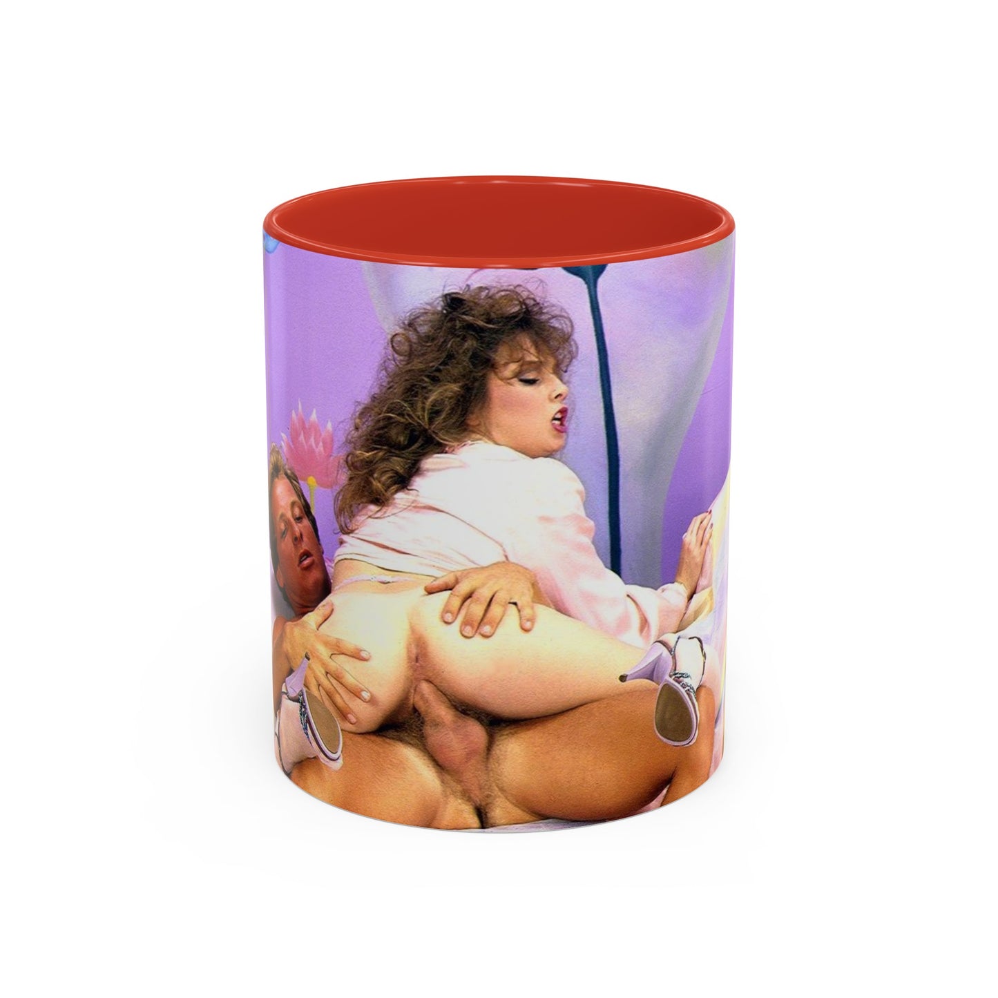 Accent Coffee Mug (11, 15oz) Traci Lords Nude Naked Retro