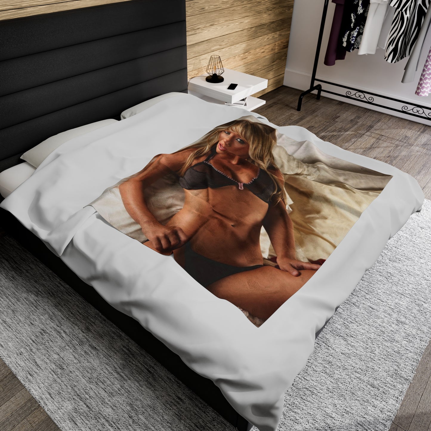 Velveteen Plush Blanket Sara Jean Underwood