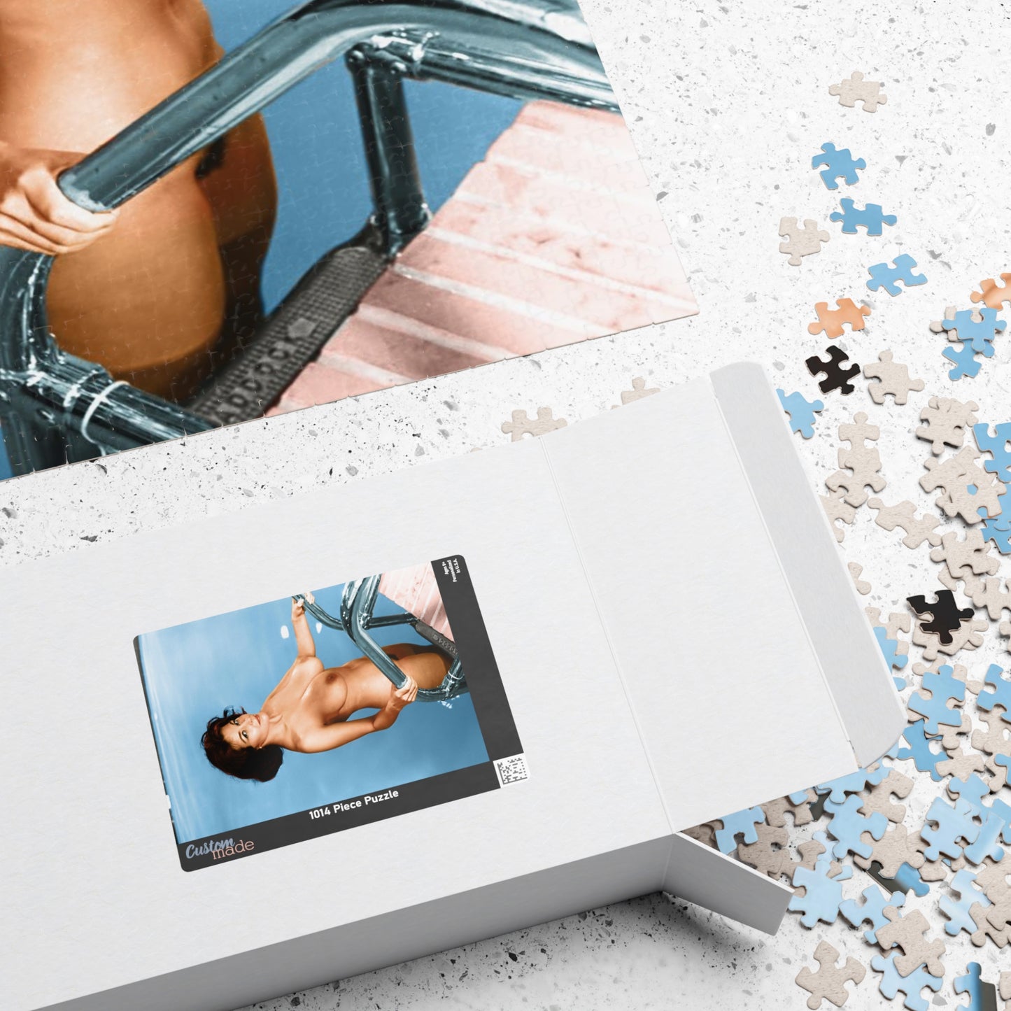 Puzzle (110, 252, 500, 1014-piece) Playmate 1959 Elaine Reynolds Nude #5