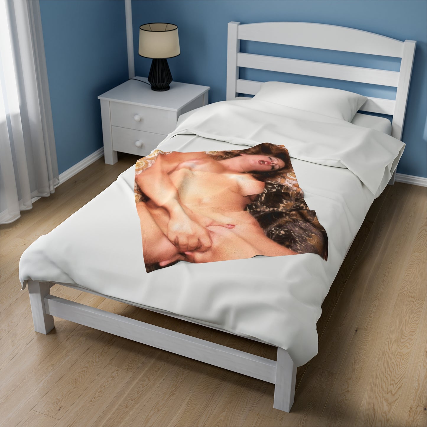 Velveteen Plush Blanket Traci Lords Nude