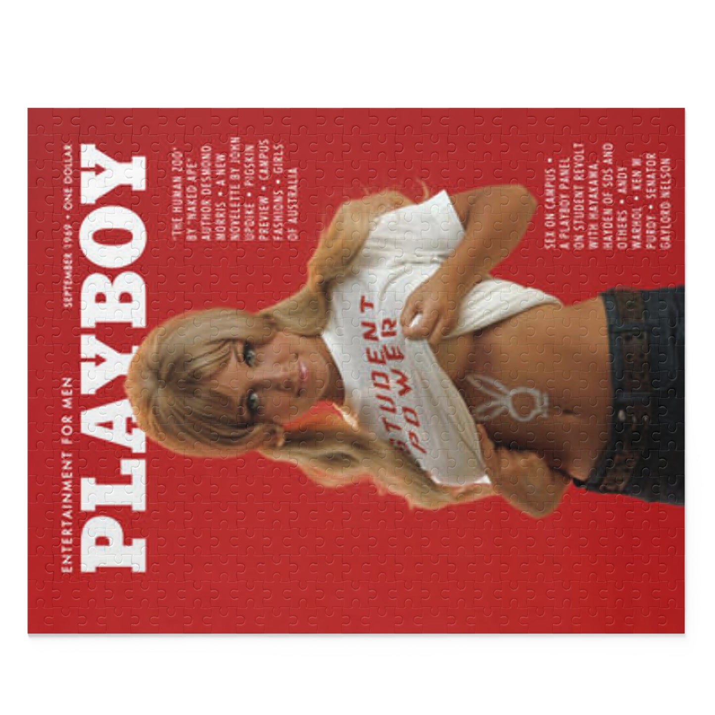 Puzzle (120, 252, 500-Piece) Playboy Cover September 1969