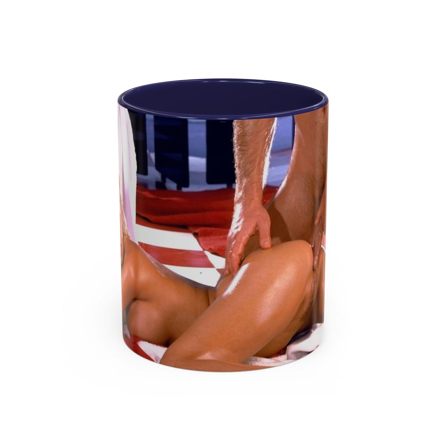 Accent Coffee Mug (11, 15oz) Traci Lords Nude