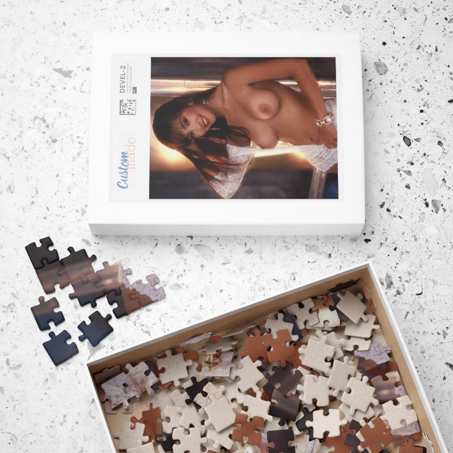 Puzzle (110, 252, 500, 1014-piece) Playboy Playmate February 1991 Cristy Thom