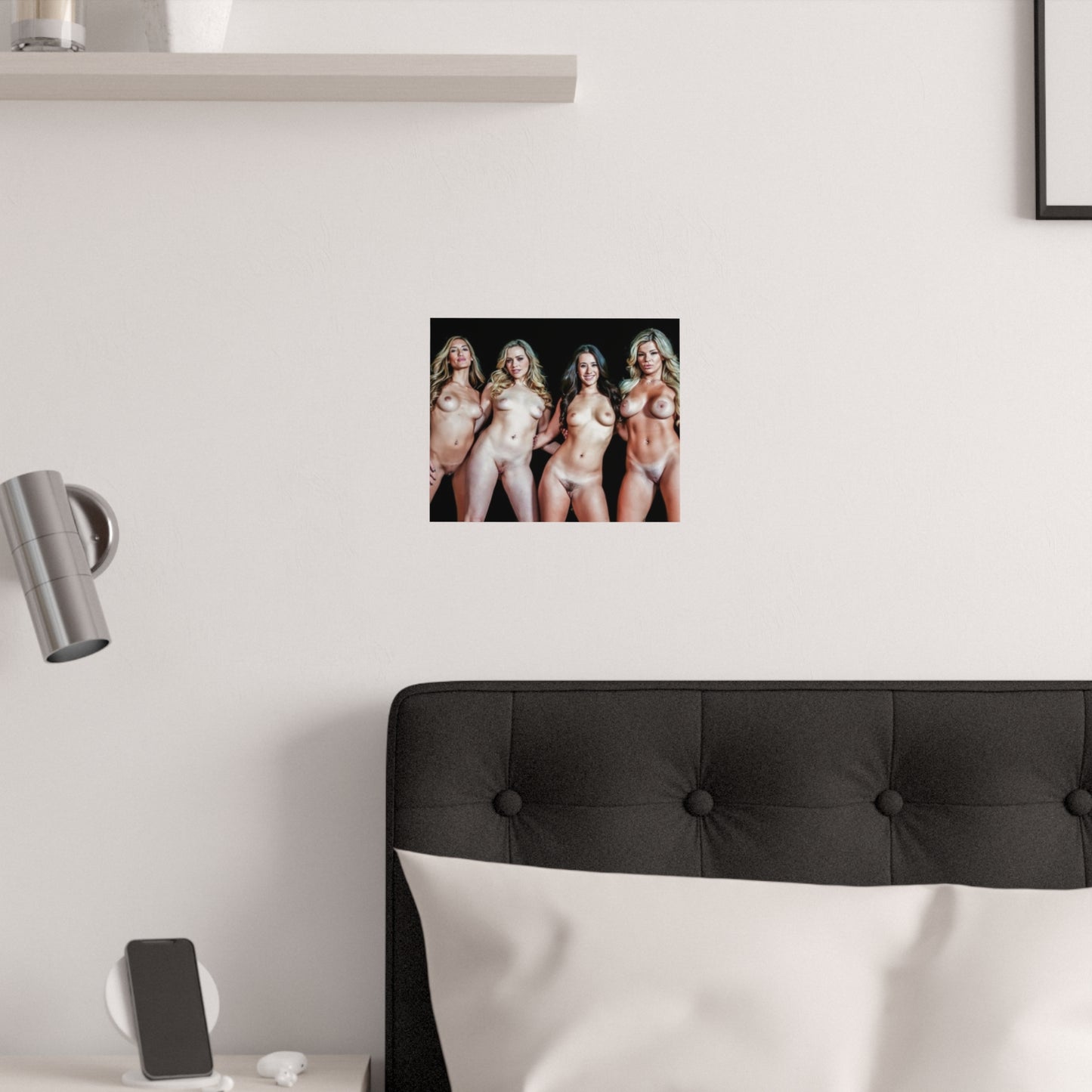 Satin Posters (210gsm) Eva Lovia and Friends Nude