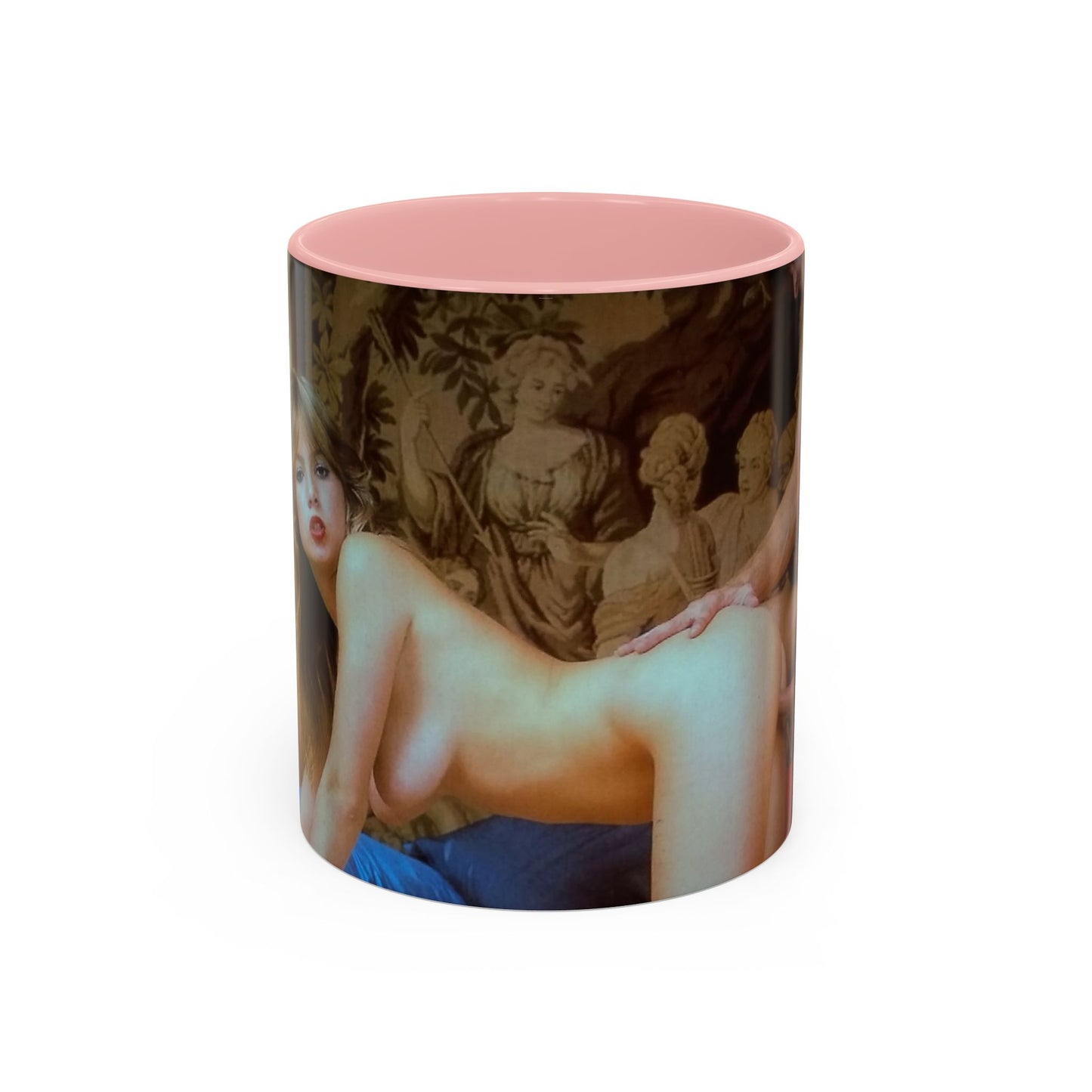 Accent Coffee Mug (11, 15oz) Traci Lords Retro Porn Star Nude Naked