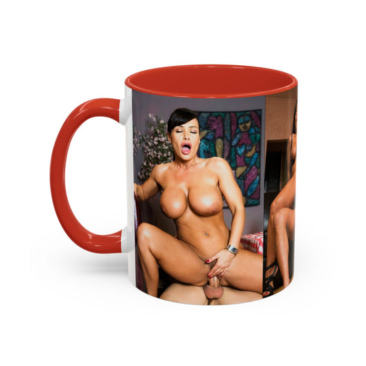 Accent Coffee Mug (11, 15oz) Porn Porno Lisa Ann Fucking