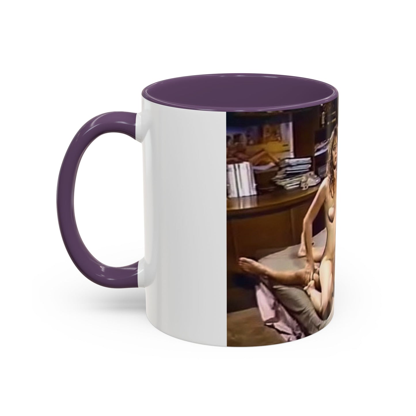Accent Coffee Mug (11, 15oz) Traci Lords Nude Sex Retro Porn