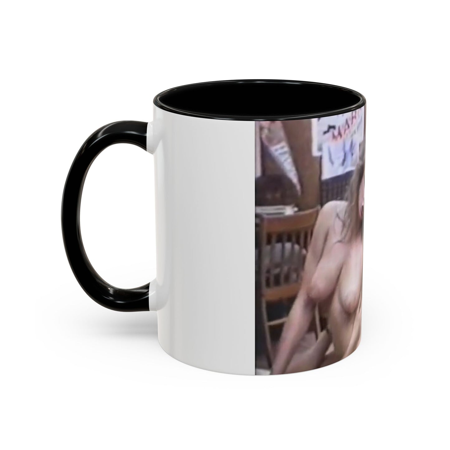 Accent Coffee Mug (11, 15oz) Traci Lords Nude Retro Porn Star