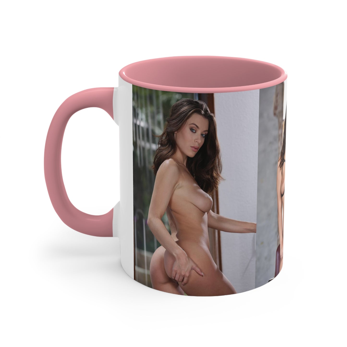 Accent Coffee Mug, 11oz Lana Rhoades Nude