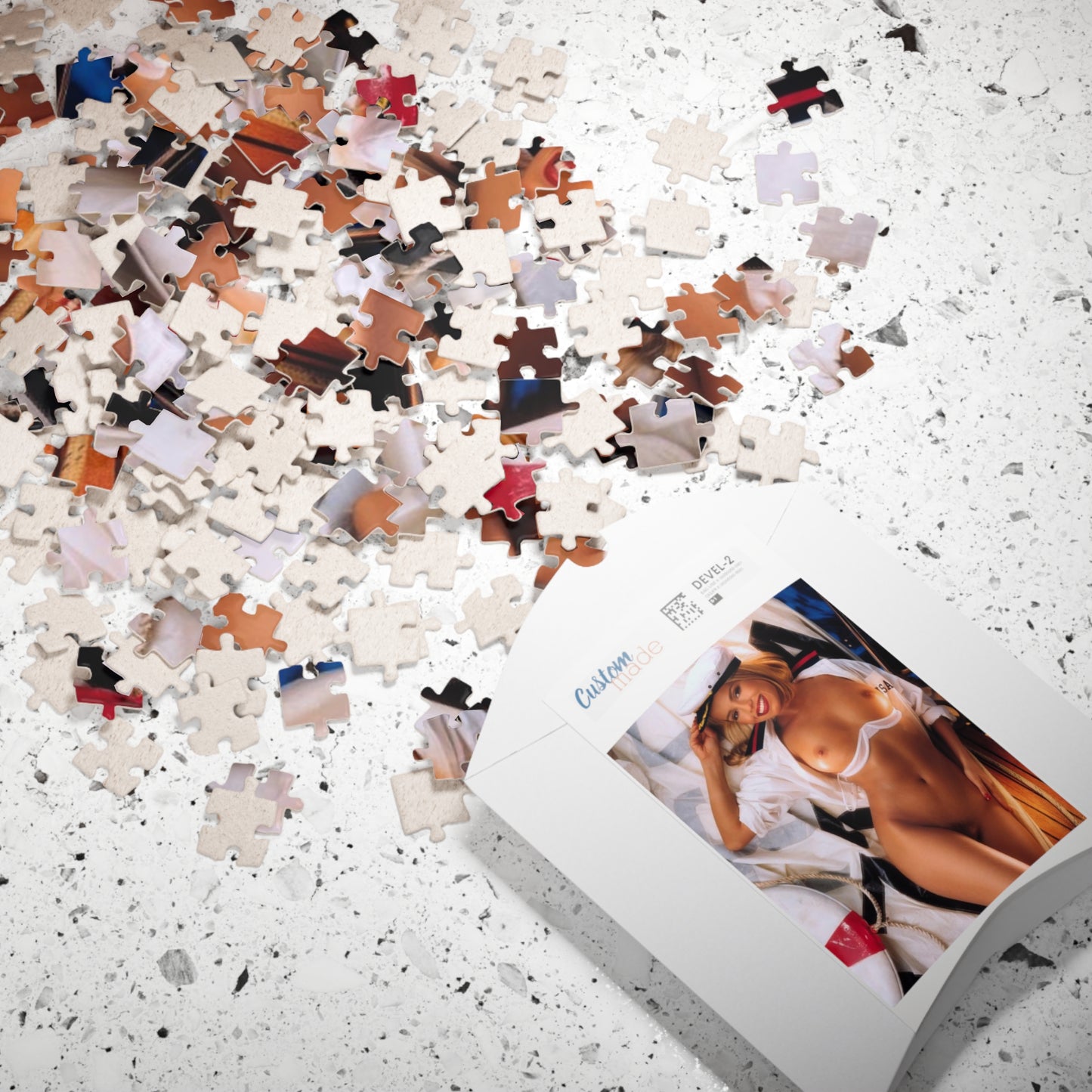 Puzzle (110, 252, 500, 1014-piece) Playboy Playmate Sept 1993 Carrie Westcott