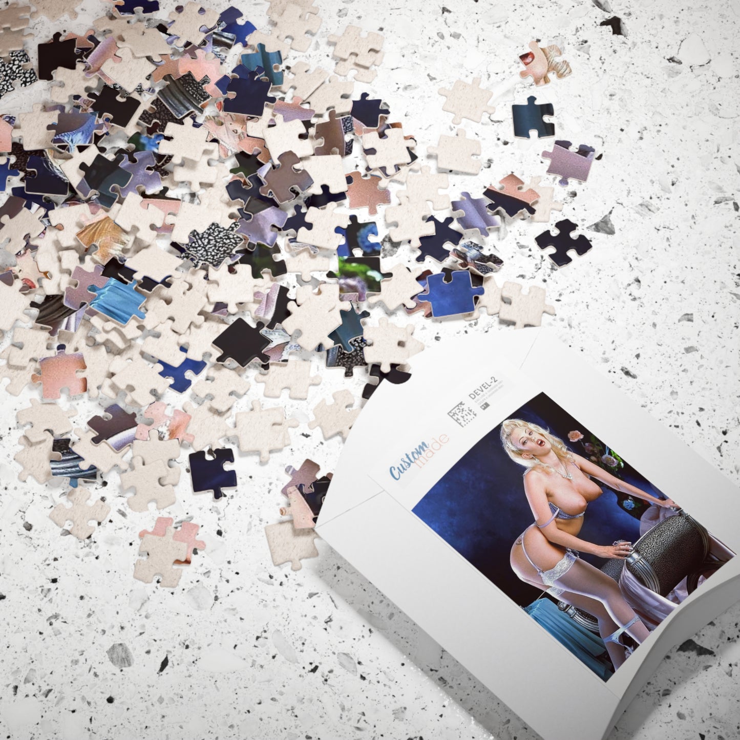 Puzzle (110, 252, 500, 1014-piece) Pornstar Jenna Jameson Nude