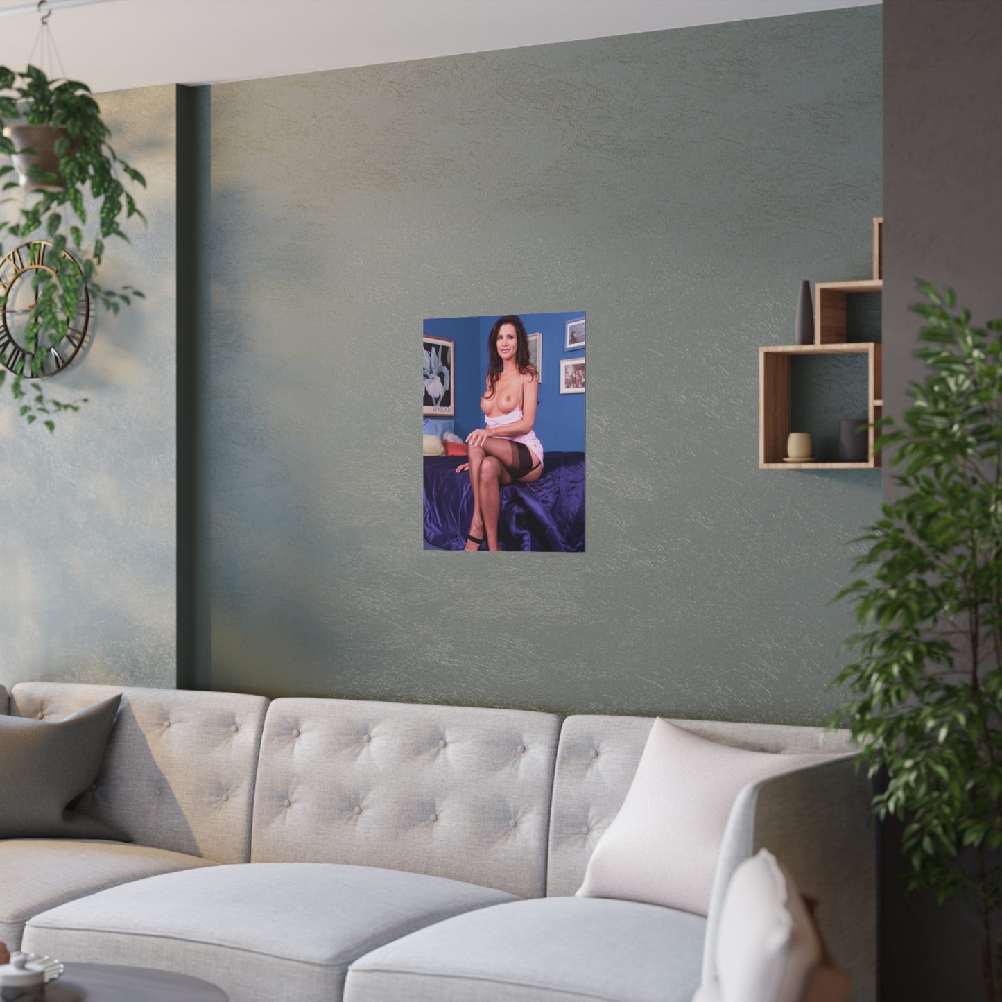 Satin Posters (210gsm) Sydnee Steele Nude