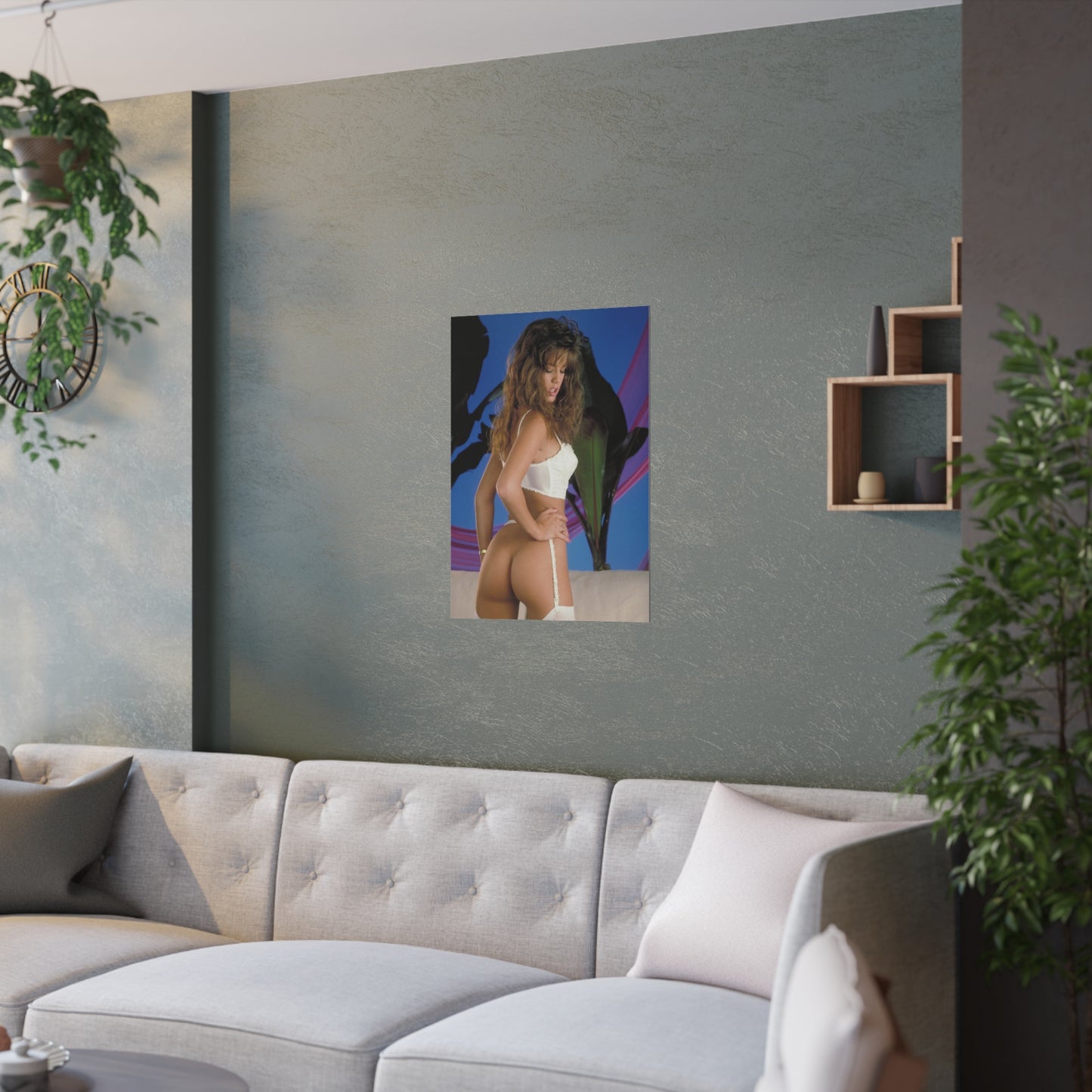 Satin Posters (210gsm) Pornstar Racquel Darrian Nude