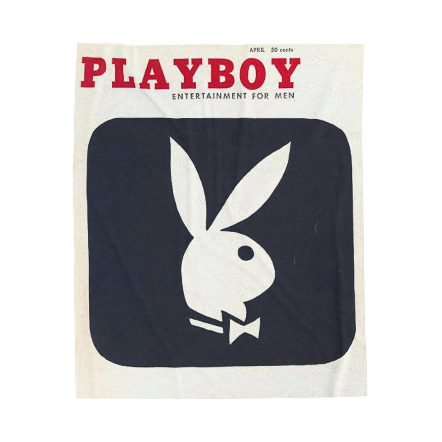 Velveteen Plush Blanket Magazine Cover April 1956