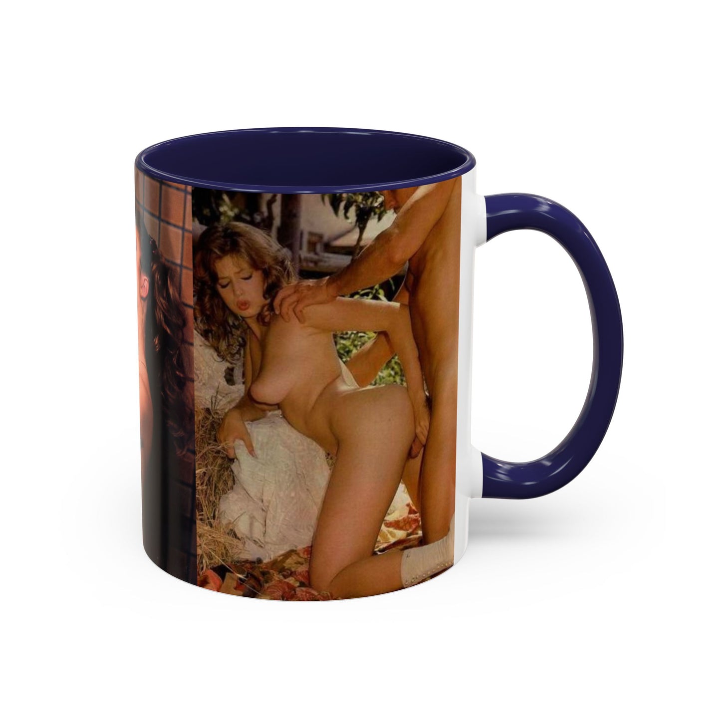 Accent Coffee Mug (11, 15oz) Retro Porn Star Traci Lords