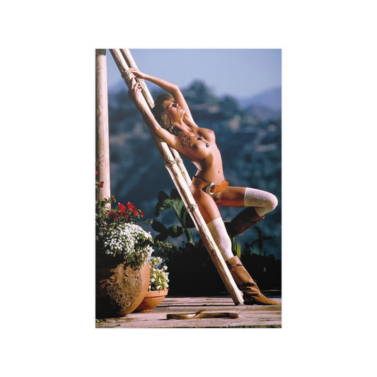 Satin Posters (210gsm) Pornstar Racquel Darrian Nude
