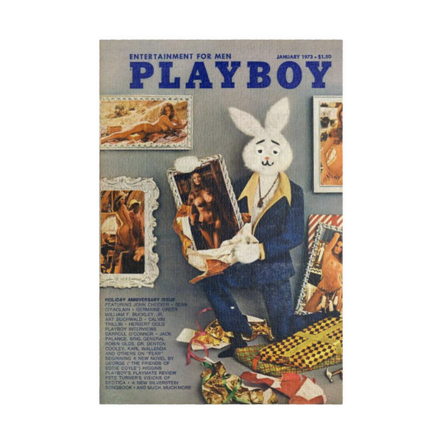 Puzzle (110, 252, 500, 1014-piece) Playboy Cover January 1973