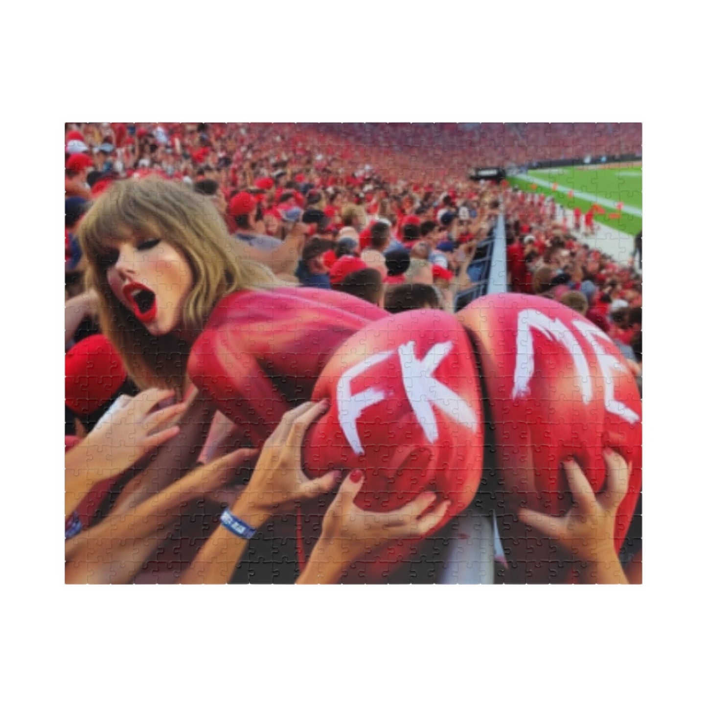 Puzzle (110, 252, 520, 1014-piece) Taylor Swift AI Nudes