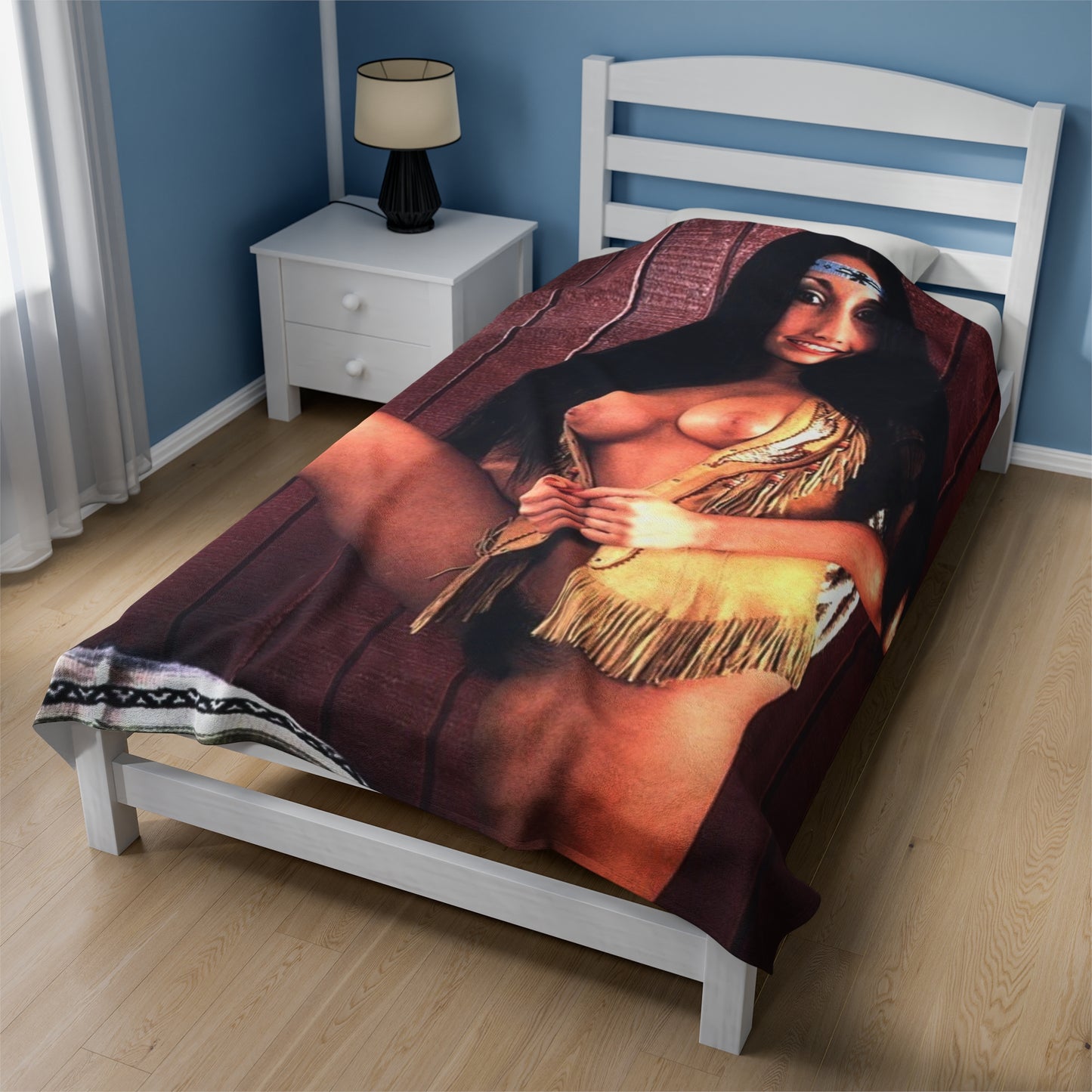 Velveteen Plush Blanket Porn Star Hyapatia Lee Nude