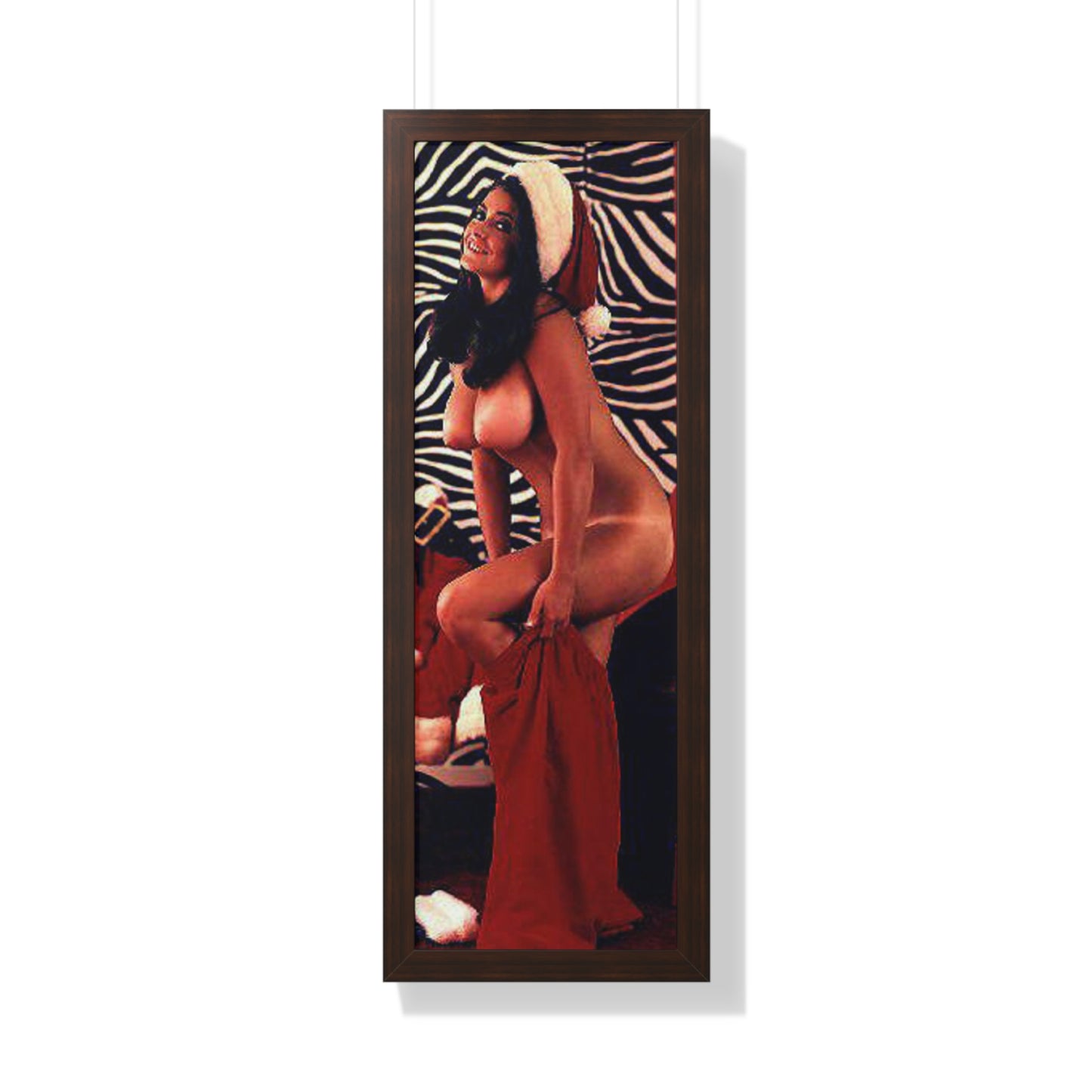 Framed Vertical Poster Playboy Playmate Cynthia Myers Nude