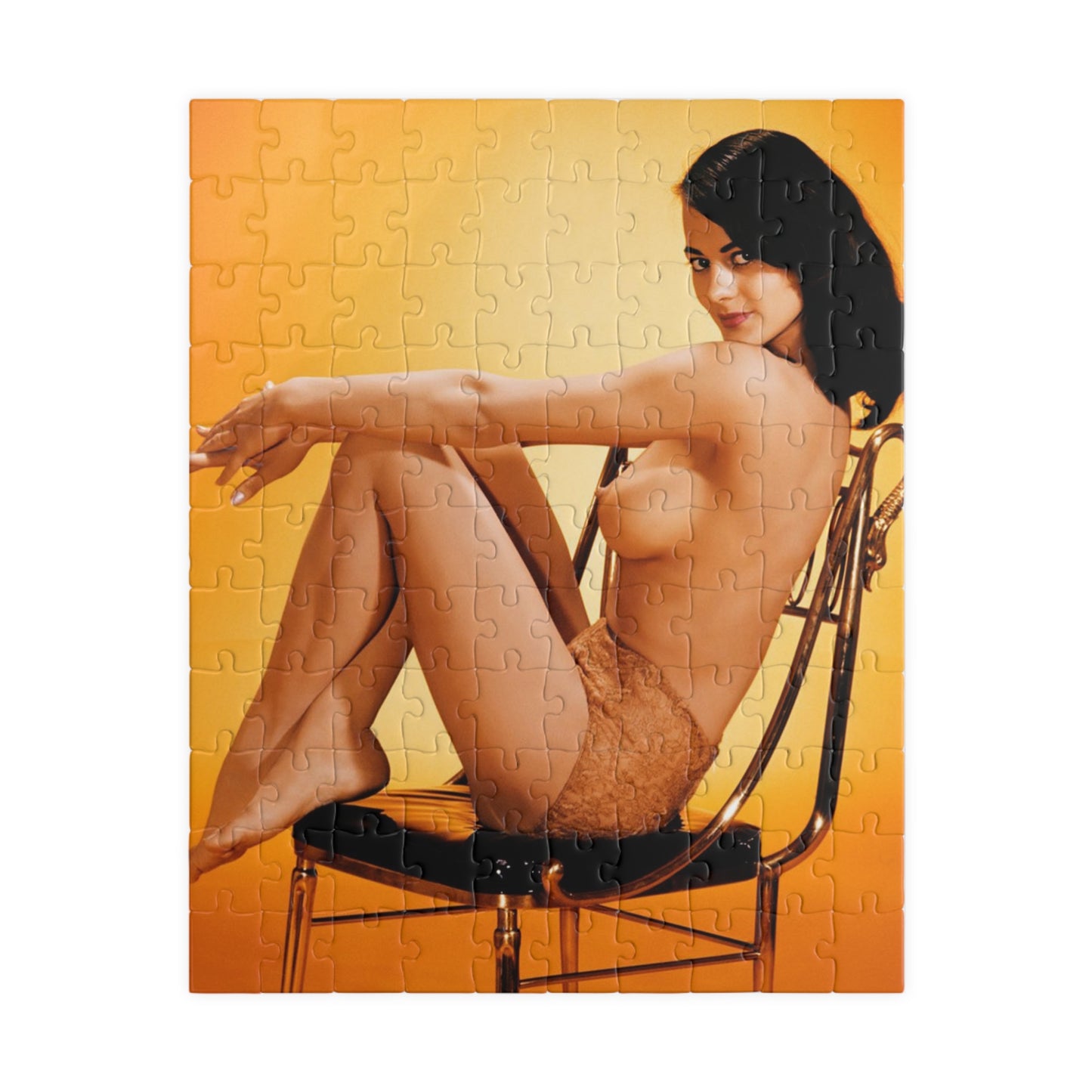 Puzzle (110, 252, 500, 1014-piece) Playmate 1959 Virginia Gordon Nude #2